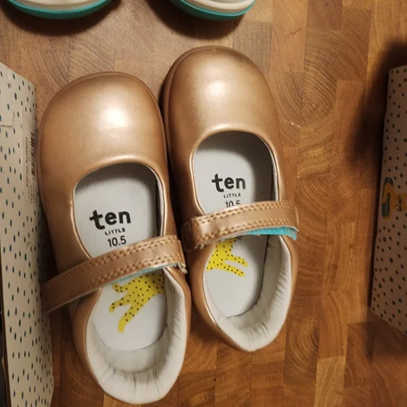 Purple And Rose Gold Shoes - Picture 4 of 7